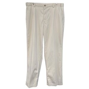LL Bean Men’s Comfort Waist Beige Chino Pants Size 38x30